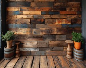 Wooden Backdrop