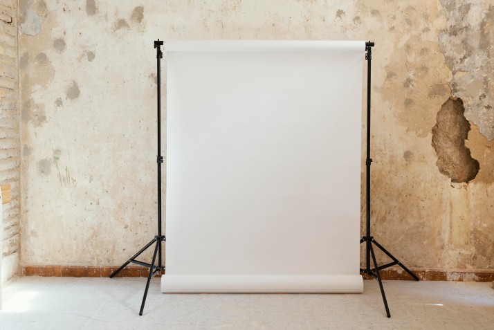 simple backdrop stand for photobooths